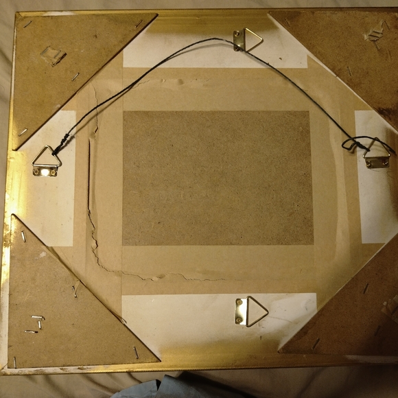 Mirror  with classic frame . Size is 17x15 " - Picture 11 of 15